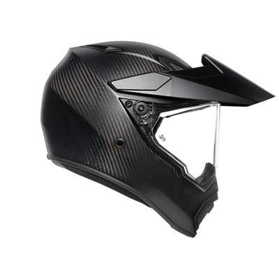 Agv AX9 Solid Matt Carbon Kapalı Kask
