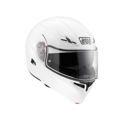 Agv Compact St Sold Plk White Çene Açilir Kask - Pinlock Dahil