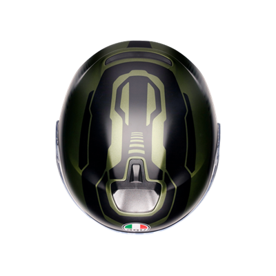 Agv Irides Sakai Matt Green Black Açık Kask