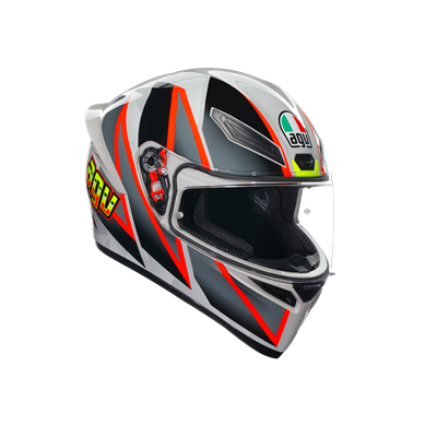 Agv K1 S Blipper Grey Red Kapalı Kask