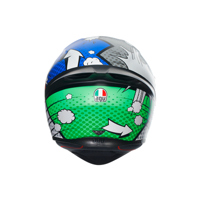 Agv K1S Bang Matt Blue Kapalı Kask