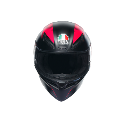Agv K1S Warmup Black Pink Kapalı Kask