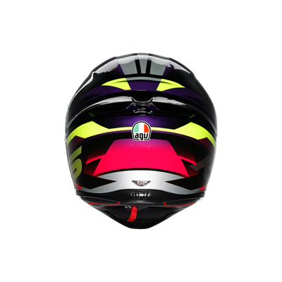 AGV KASK/K1 S E2206 FASTLAP BLACK PURPLE PINK M0196 FASTLAP