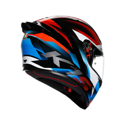AGV KASK/K1 S E2206 FASTLAP BLACK RED BLUE