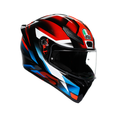 AGV KASK/K1 S E2206 FASTLAP BLACK RED BLUE