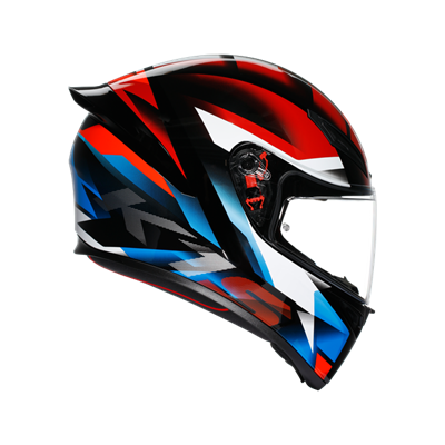 AGV KASK/K1 S E2206 FASTLAP BLACK RED BLUE