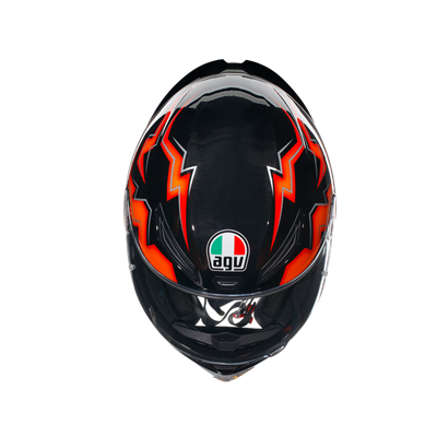 AGV KASK/K1 S KRIPTON BLACK ORANGE