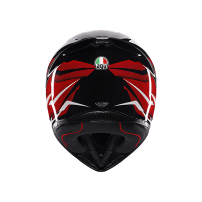 AGV KASK/K1 S LION BLACK/RED/WHITE CONFİGURATİON