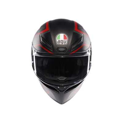AGV KASK/K1 S  SLING MATT BLACK/RED