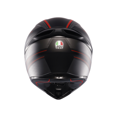 AGV KASK/K1 S  SLING MATT BLACK/RED
