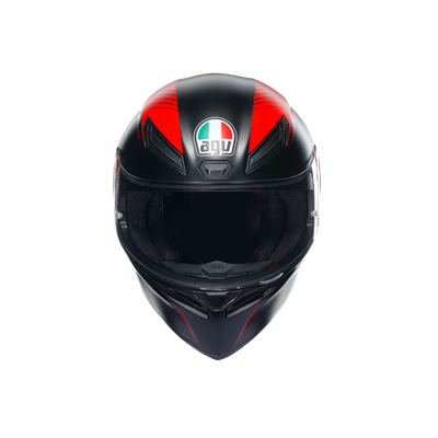 AGV KASK/K1 S WARMUP MATT BLACK RED