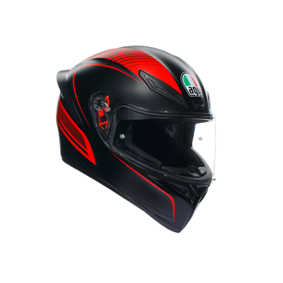 AGV KASK/K1 S WARMUP MATT BLACK RED