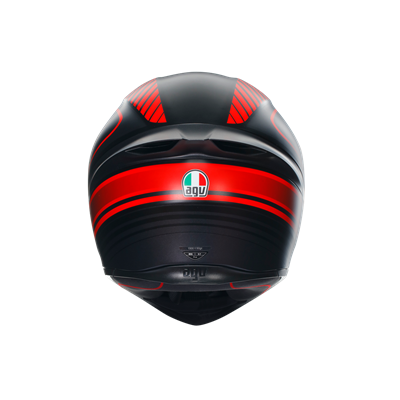 AGV KASK/K1 S WARMUP MATT BLACK RED