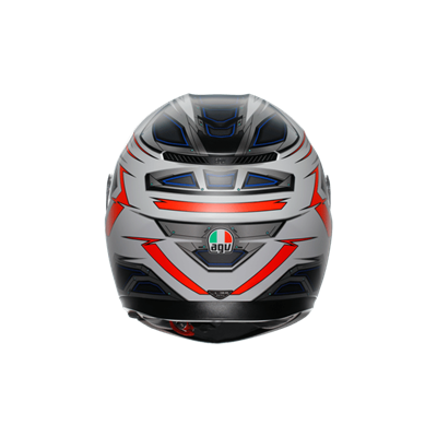 AGV KASK/K3  E2206 MPLK SPACE MATT WHITE RED FLUO  CONFİGURATİON