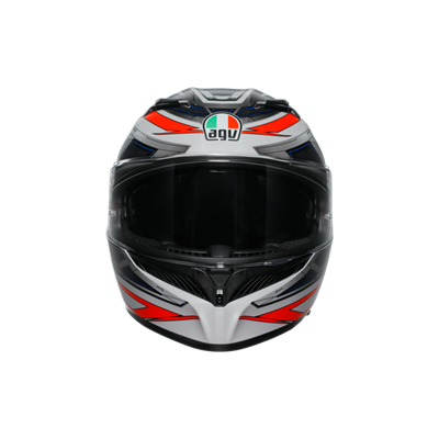 AGV KASK/K3  E2206 MPLK SPACE MATT WHITE RED FLUO  CONFİGURATİON