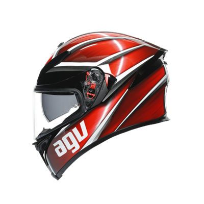AGV KASK/K5 S MULTI MPLK TEMPEST BLACK RED