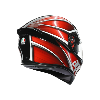 AGV KASK/K5 S MULTI MPLK TEMPEST BLACK RED
