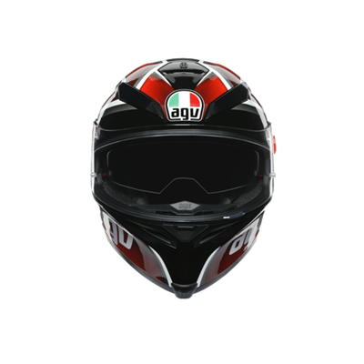 AGV KASK/K5 S MULTI MPLK TEMPEST BLACK RED