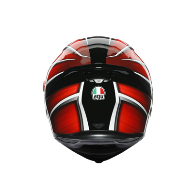 AGV KASK/K5 S MULTI MPLK TEMPEST BLACK RED