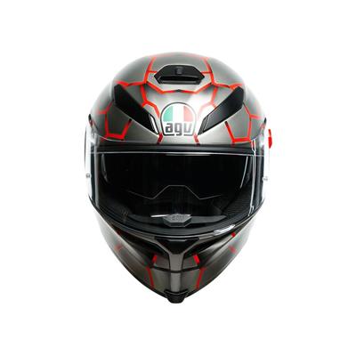 AGV KASK/K5 S MULTI PLK VULCANUM RED