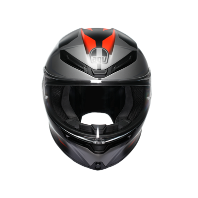 AGV KASK/K6 S MPLK KARVE MATT BLK GREY RED