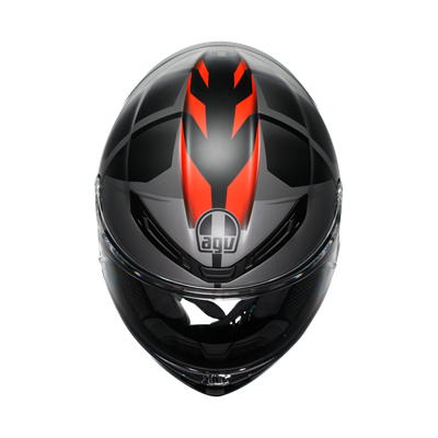 AGV KASK/K6 S MPLK KARVE MATT BLK GREY RED