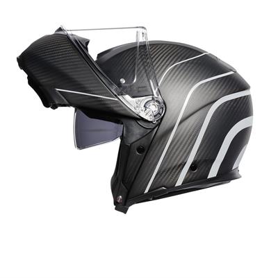 AGV KASK/SPORTMODULAR MLT PLK REFRACTIVE/CR/SLV
