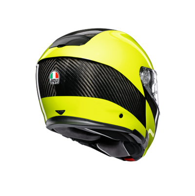 AGV KASK/SPORTMODULAR MULTI PLK HIVIS CR.YLW.FL