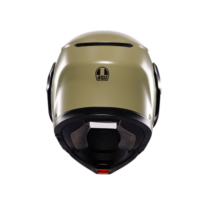 AGV KASK/STREETMODULAR E2206 MPLK MONO MATT GREEN/BLACK