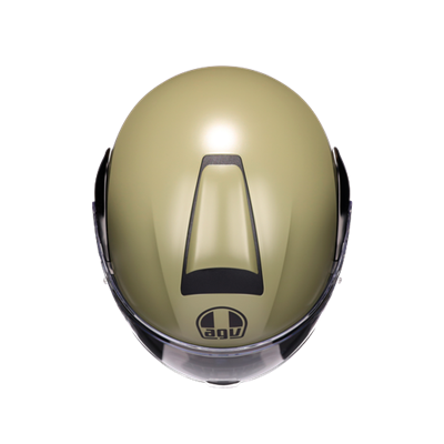 AGV KASK/STREETMODULAR E2206 MPLK MONO MATT GREEN/BLACK