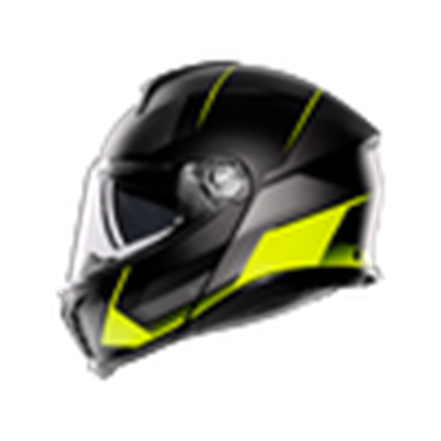 AGV KASK/TOURMODULAR MLT PERCEPTION MATT BLK YLW FLUO