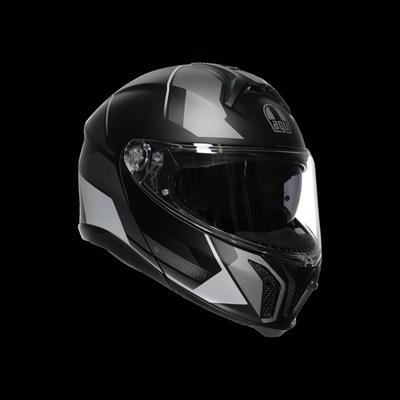AGV KASK/TOURMODULAR MULTI MPLK PERCEPTION MATT BLACK SILVER
