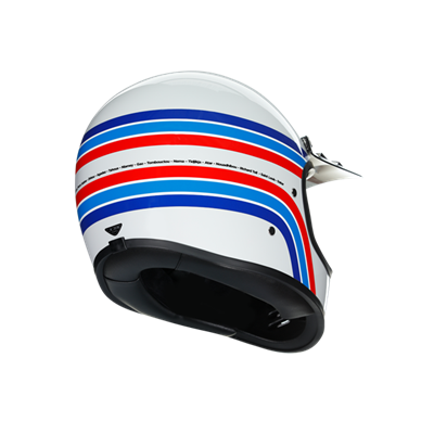 AGV KASK/X101 ECE MULTI DAKAR 87 RED BLUE
