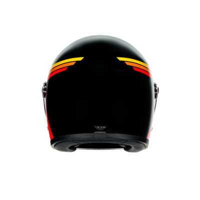AGV KASK/X3000 MULTI GASOLINE MATT BLACK/ORANGE