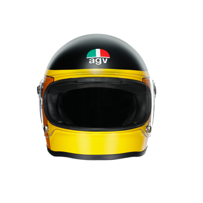 AGV KASK/X3000 MULTI GASOLINE MATT BLACK/ORANGE