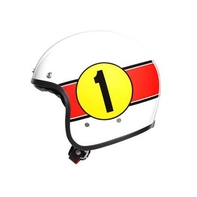 AGV KASK/X70 MULTI MINO 73 WHITE RED