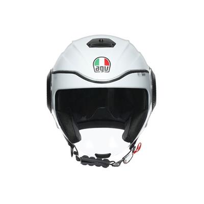 Agv Orbyt Multi Block Matt Light Grey Ebony Açık Kask