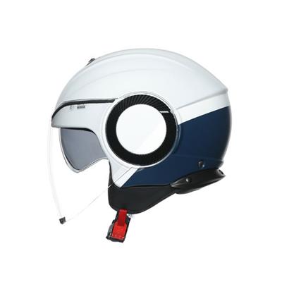 Agv Orbyt Multi Block Matt Light Grey Ebony Açık Kask