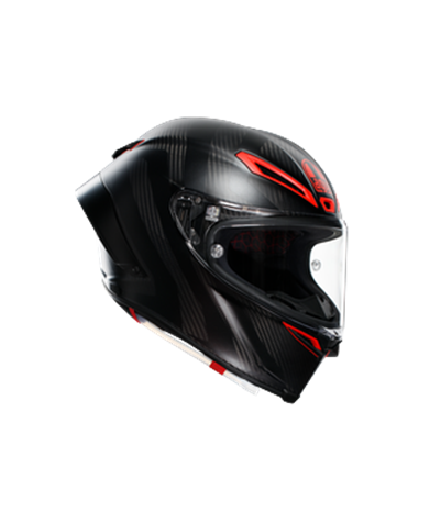 Agv Pista GP RR Carbon Blk Red Kapalı Kask