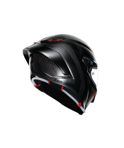 Agv Pista GP RR Carbon Blk Red Kapalı Kask