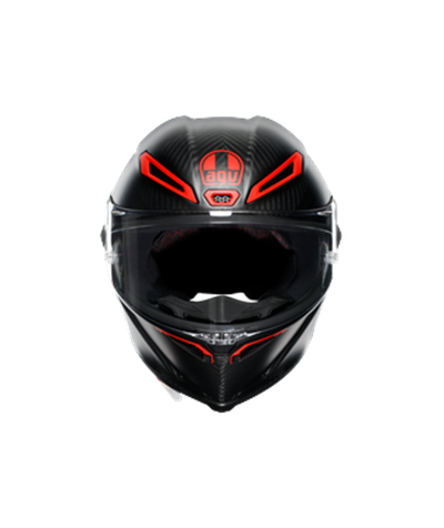 Agv Pista GP RR Carbon Blk Red Kapalı Kask