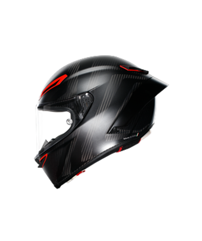 Agv Pista GP RR Carbon Blk Red Kapalı Kask