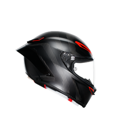 Agv Pista GP RR Carbon Blk Red Kapalı Kask