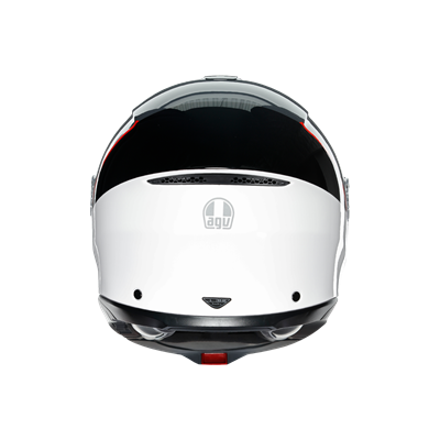 Agv Tourmodular Mlt Balance White Grey Red Çene Açılır Kask