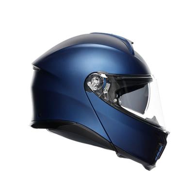 Agv Tourmodular Solid Mplk Galassia Blue Matt Çene Açılır Kask