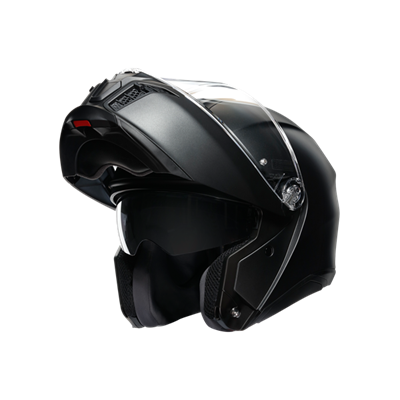 Agv Tourmodular Solid PLK Matt Black Çene Açılır Kask