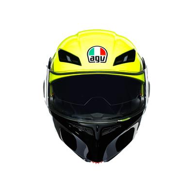 AGV/COMPACT ST MLT PLK DETROIT YELLW FLUO BLK