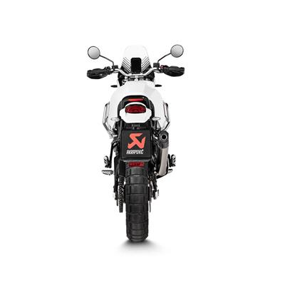 AKRAPOVIC S-D9SO19-HJAT DUCATI DESERT X (22-24) SLIP-ON LINE (TITANIUM) EGZOZ