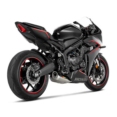 AKRAPOVIC S-H6R15-AFT HONDA CB650R - CBR650R (19-25) RACING LINE (TITANIUM) EGZOZ