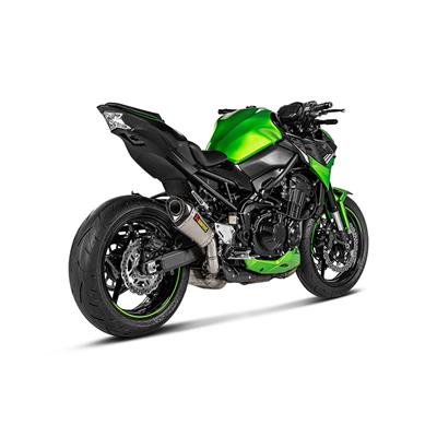 AKRAPOVIC S-K9SO7-ASZT KAWASAKI Z900 (20-24) SLIP-ON LINE (TITANIUM) EGZOZ